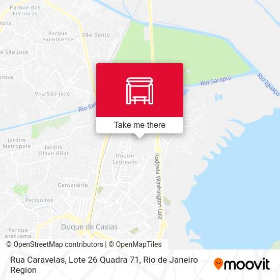 Rua Caravelas, Lote 26 Quadra 71 map