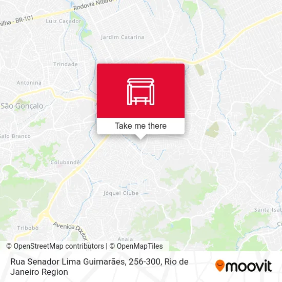 Rua Senador Lima Guimarães, 256-300 map