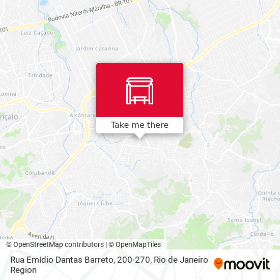 Rua Emídio Dantas Barreto, 200-270 map