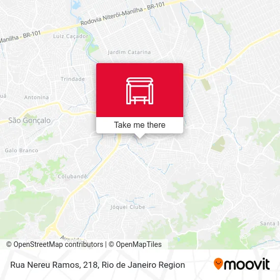Rua Nereu Ramos, 218 map
