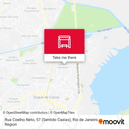 Rua Coelho Neto, 57 (Sentido Caxias) map
