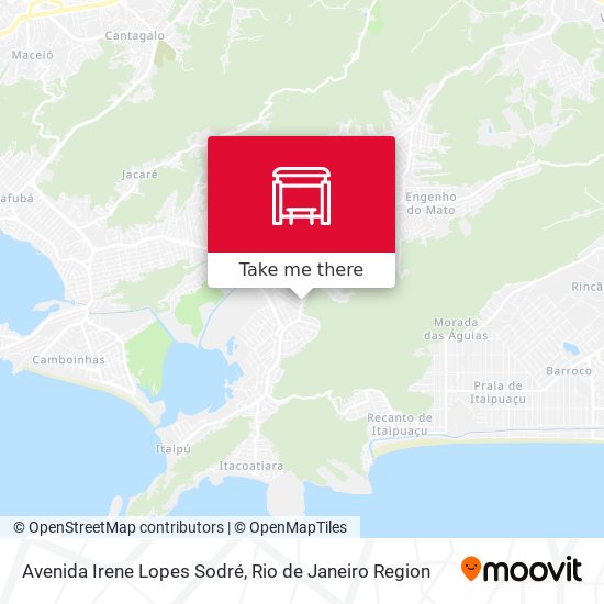 Avenida Irene Lopes Sodré map