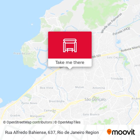 Rua Alfredo Bahiense, 637 map