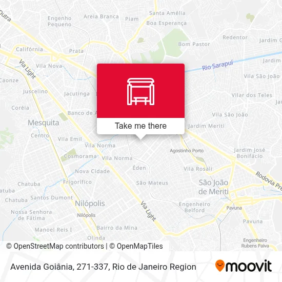 Avenida Goiânia, 271-337 map