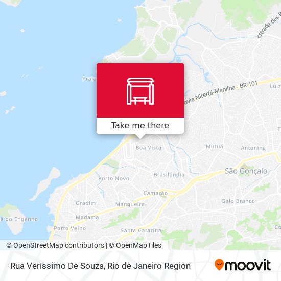 Rua Veríssimo De Souza map