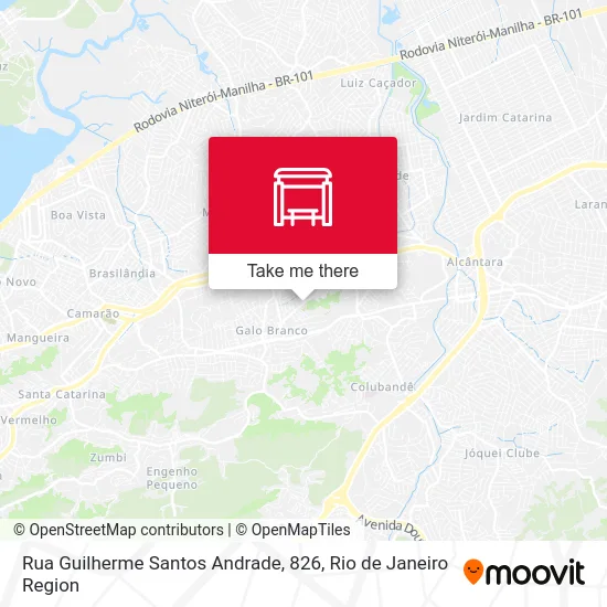 Rua Guilherme Santos Andrade, 826 map