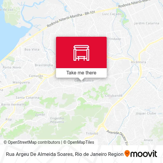 Rua Argeu De Almeida Soares map