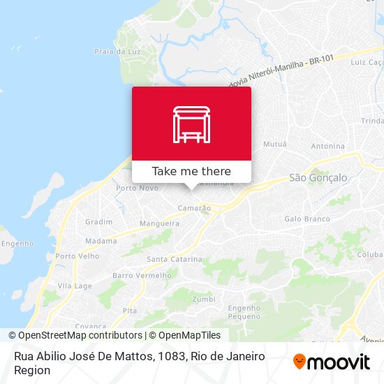 Rua Abilio José De Mattos, 1083 map