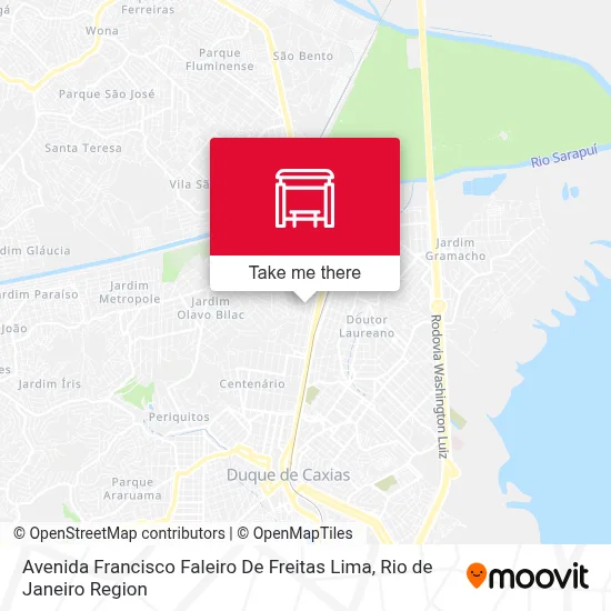 Avenida Francisco Faleiro De Freitas Lima map