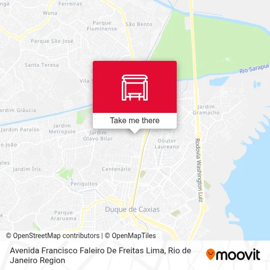 Avenida Francisco Faleiro De Freitas Lima map
