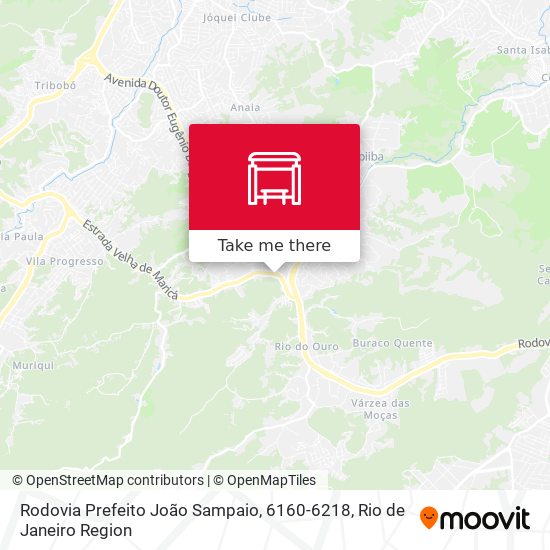 Rodovia Prefeito João Sampaio, 6160-6218 map