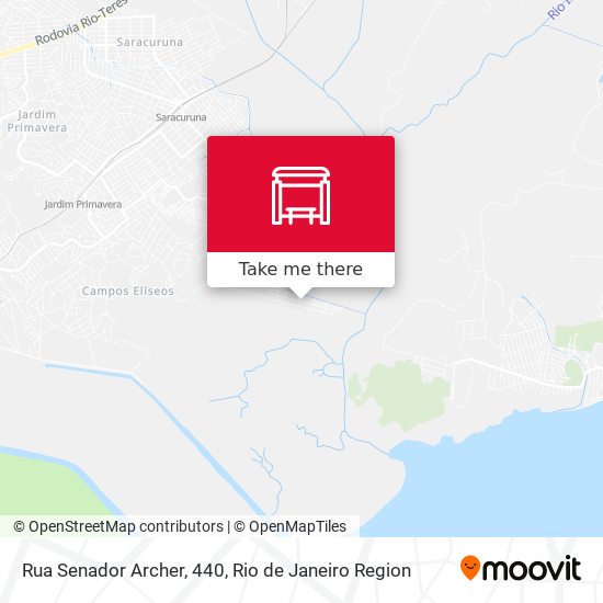 Rua Senador Archer, 440 map
