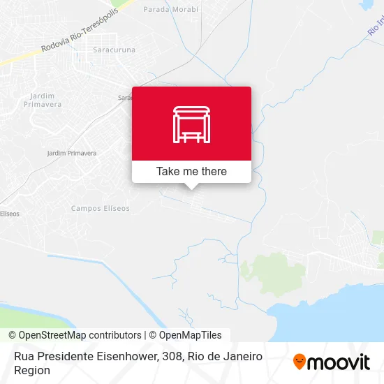 Rua Presidente Eisenhower, 308 map