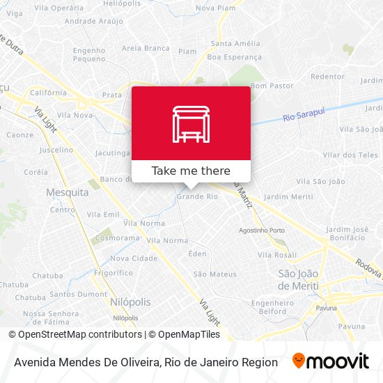Avenida Mendes De Oliveira map