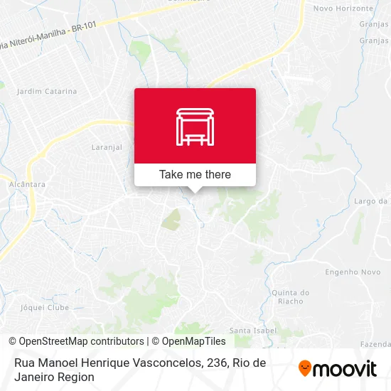 Rua Manoel Henrique Vasconcelos, 236 map