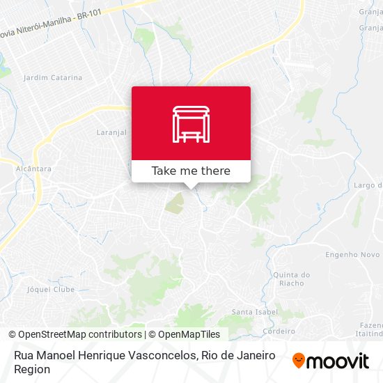 Rua Manoel Henrique Vasconcelos map