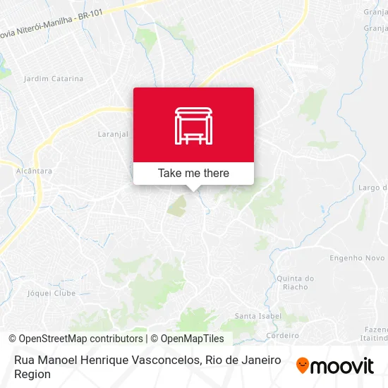Rua Manoel Henrique Vasconcelos map