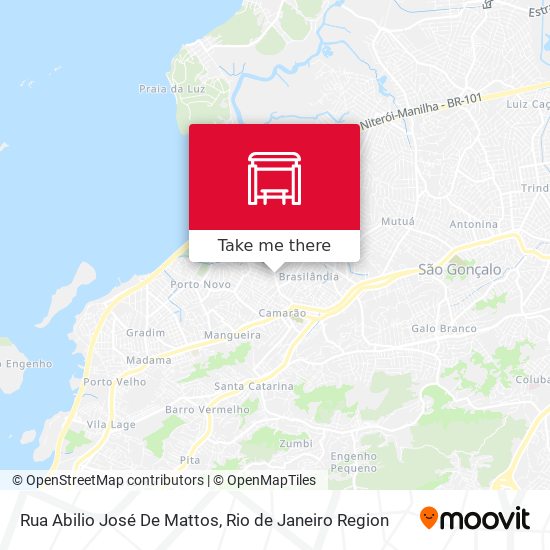 Rua Abilio José De Mattos map