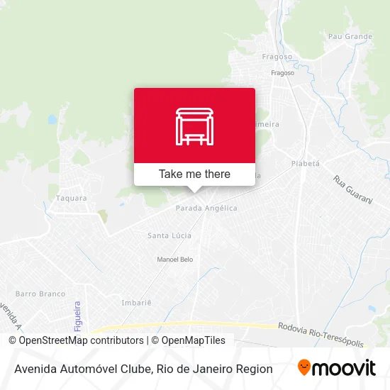 Avenida Automóvel Clube map