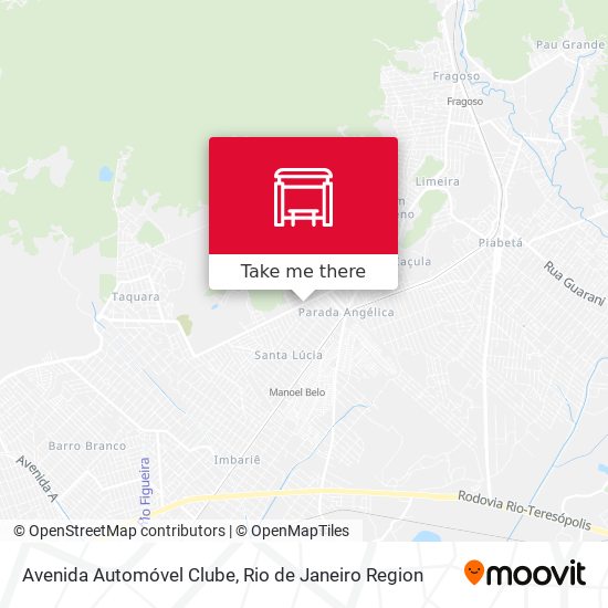 Avenida Automóvel Clube map