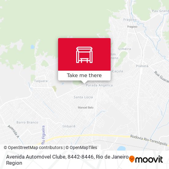 Avenida Automóvel Clube, 8442-8446 map