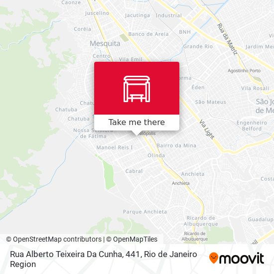 Rua Alberto Teixeira Da Cunha, 441 map