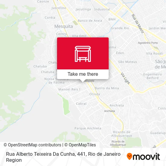 Rua Alberto Teixeira Da Cunha, 441 map
