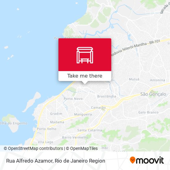Rua Alfredo Azamor map