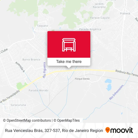 Rua Venceslau Brás, 327-537 map