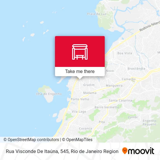 Rua Visconde De Itaúna, 545 map