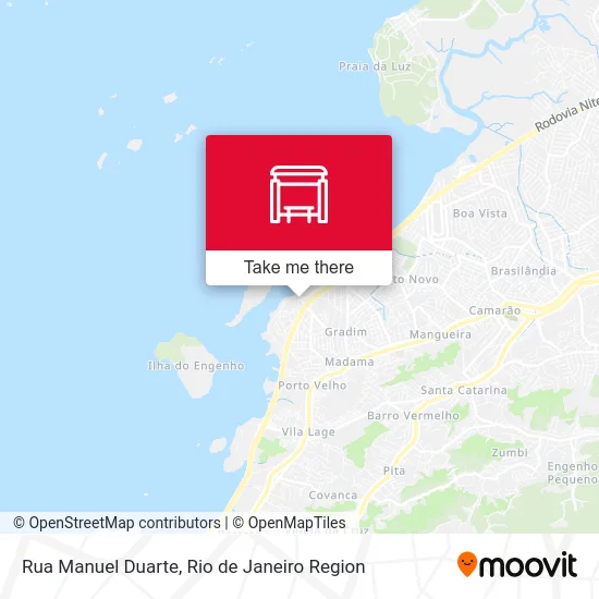 Rua Manuel Duarte map