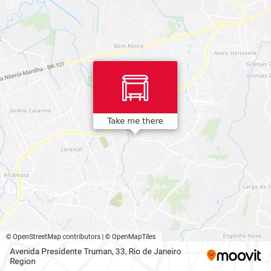 Avenida Presidente Truman, 33 map