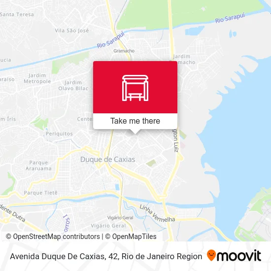 Avenida Duque De Caxias, 42 map
