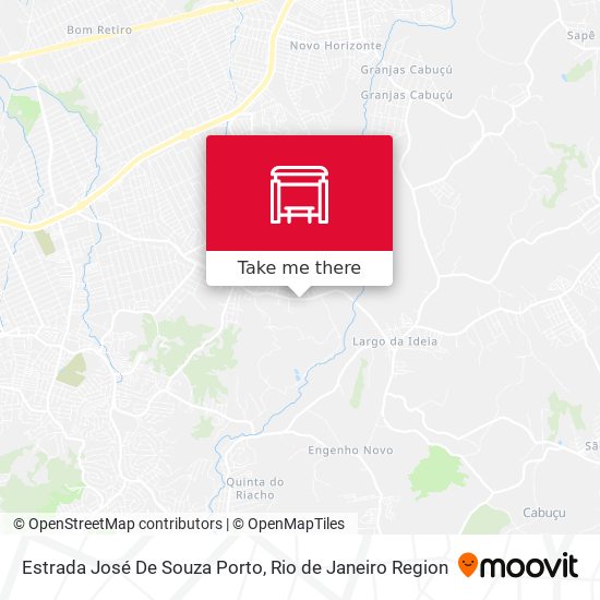 Estrada José De Souza Porto map
