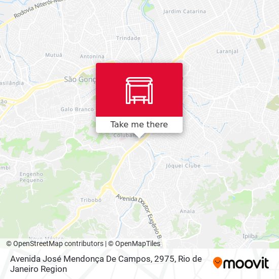 Avenida José Mendonça De Campos, 2975 map