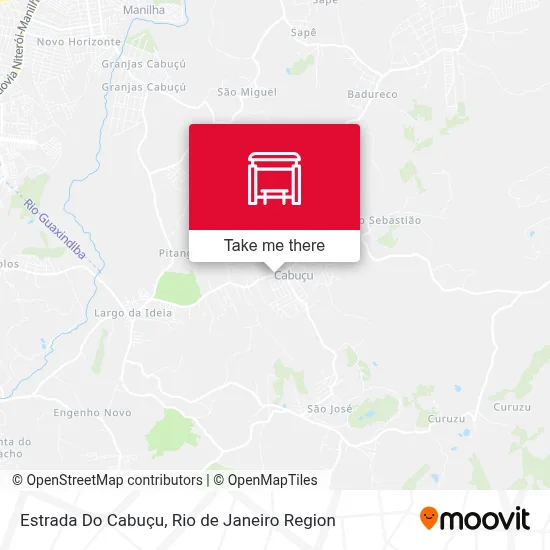 Estrada Do Cabuçu map