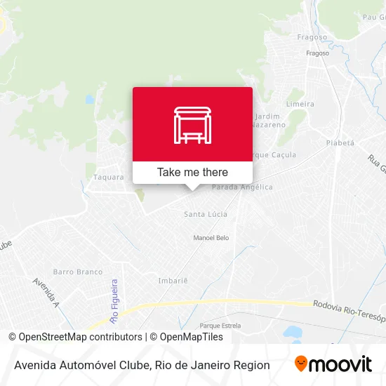 Avenida Automóvel Clube map