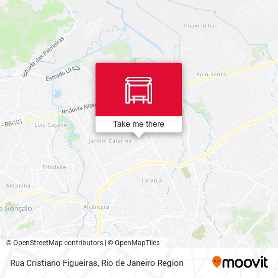 Rua Cristiano Figueiras map