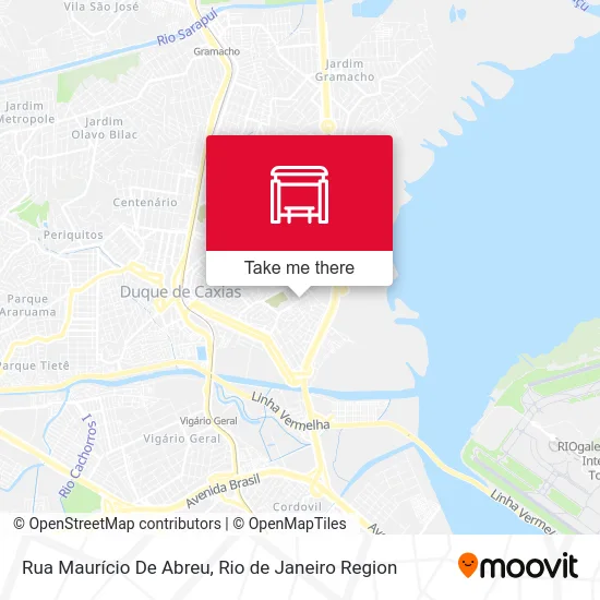 Rua Maurício De Abreu map