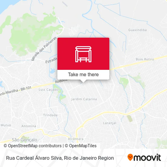Rua Cardeal Álvaro Silva map