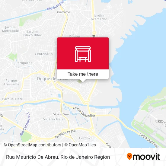 Rua Maurício De Abreu map