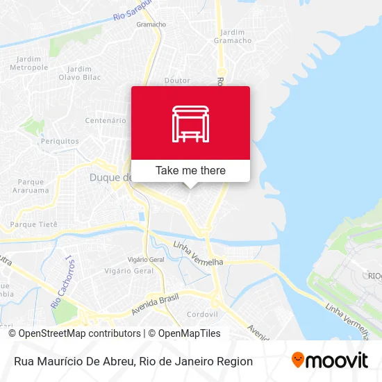 Rua Maurício De Abreu map