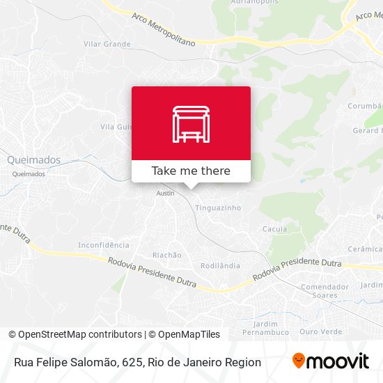 Rua Felipe Salomão, 625 map