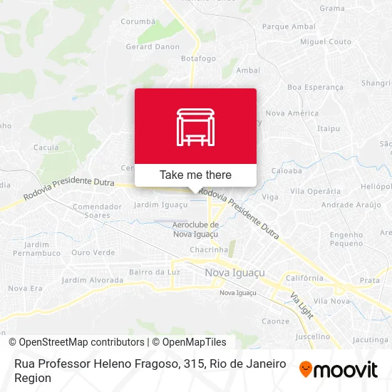 Rua Professor Heleno Fragoso, 315 map