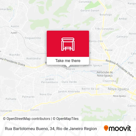 Rua Bartolomeu Bueno, 34 map
