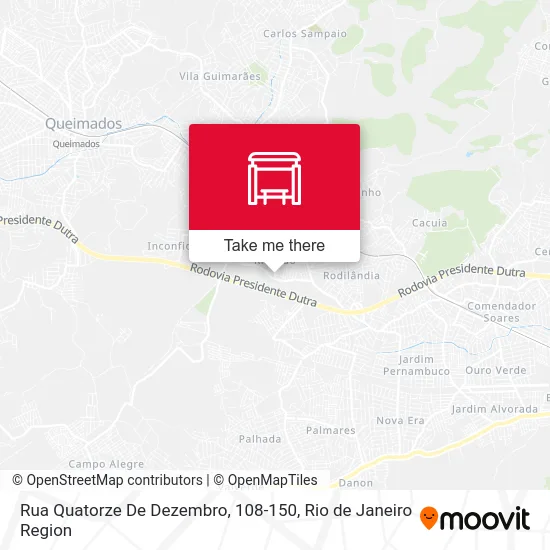 Rua Quatorze De Dezembro, 108-150 map