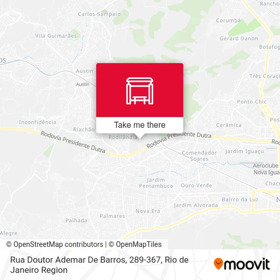 Rua Doutor Ademar De Barros, 289-367 map