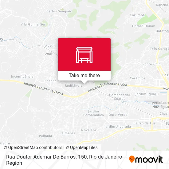 Rua Doutor Ademar De Barros, 150 map