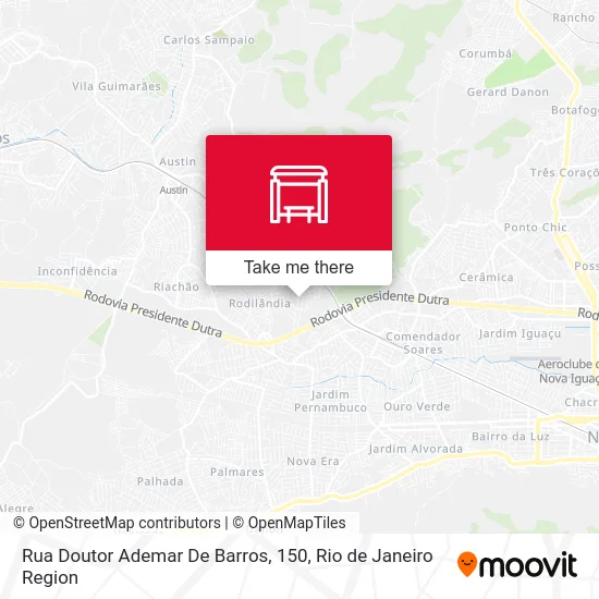 Rua Doutor Ademar De Barros, 150 map