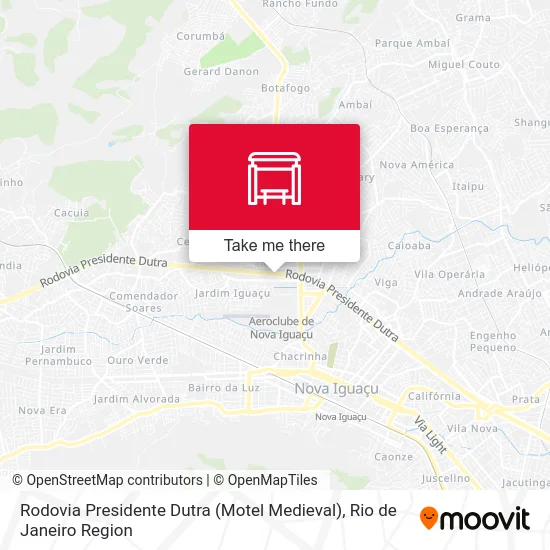 Rodovia Presidente Dutra (Motel Medieval) map